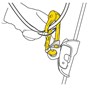 کارابین اتوماتیک قرقره دار  Petzl Rollclip