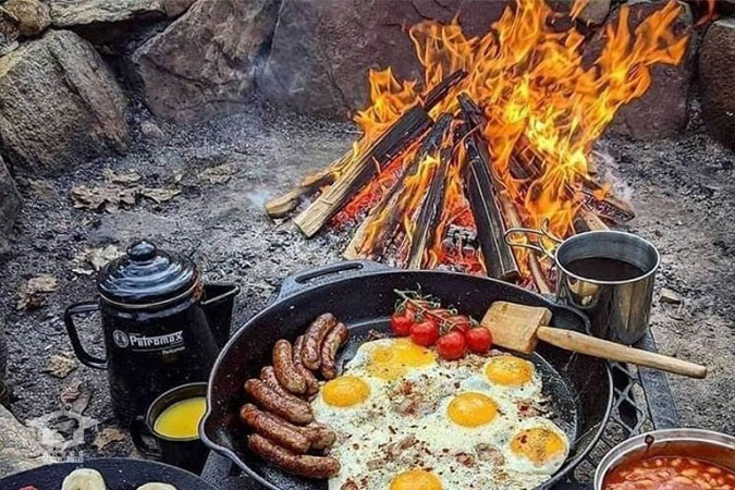 لذت آشپزی در طبیعت
